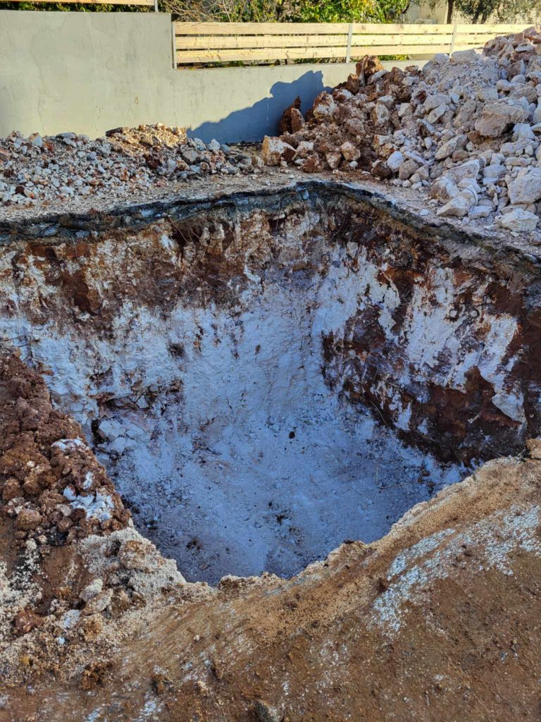 Iskopi bio procistaca s ugradnjom, iskopi bazena (2)