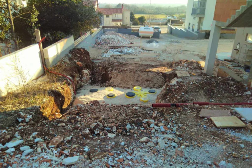 Iskopi bio procistaca s ugradnjom, iskopi bazena (3)